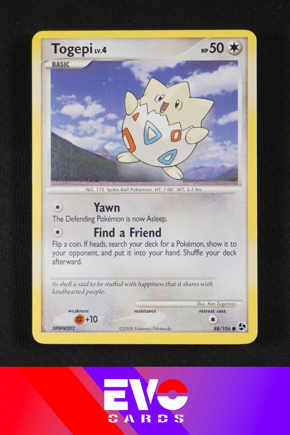 Togepi 88/106 Great Encounters - Excellent
