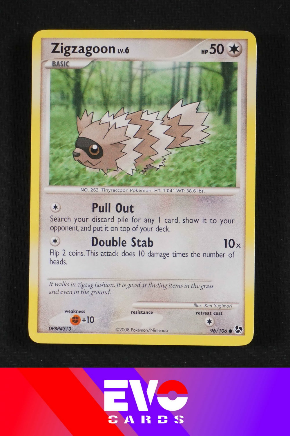 Zigzagoon 96/106 - Great Encounters - Excellent