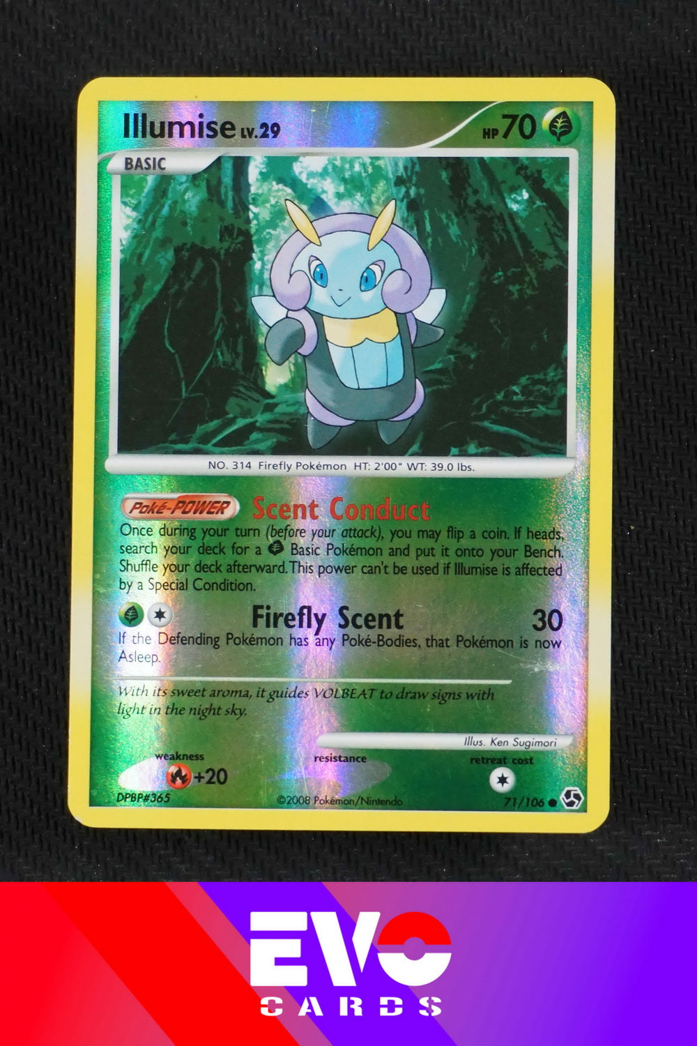 Illumise 71/106 - Great Encounter - Reverse Holo - Near Mint