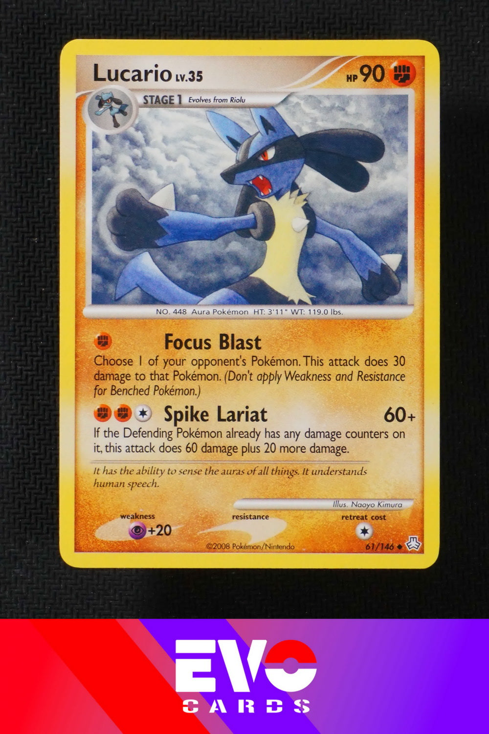 Lucario 61/146 Legends Awakened - Near Mint
