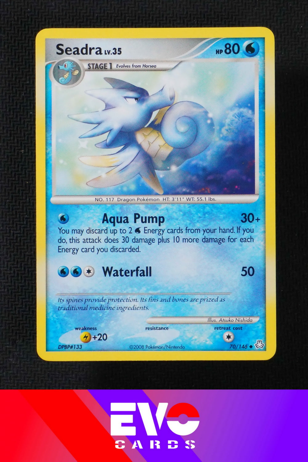 Seadra 70/146 Legends Awakened - Near Mint