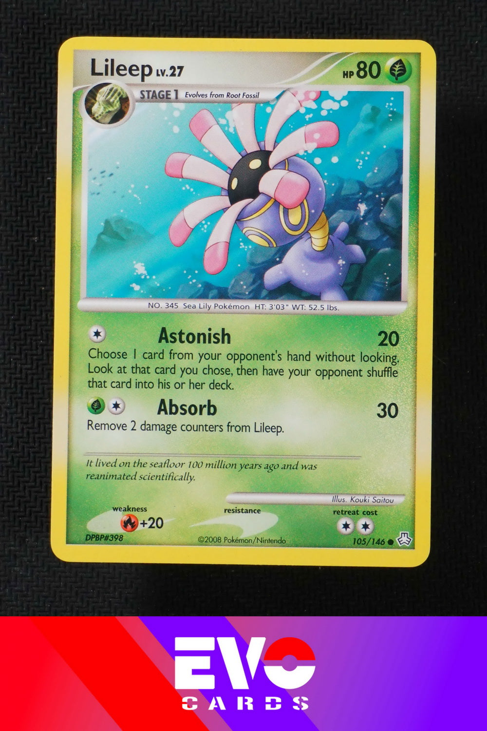 Lileep 105/146 Legends Awakened - Near Mint