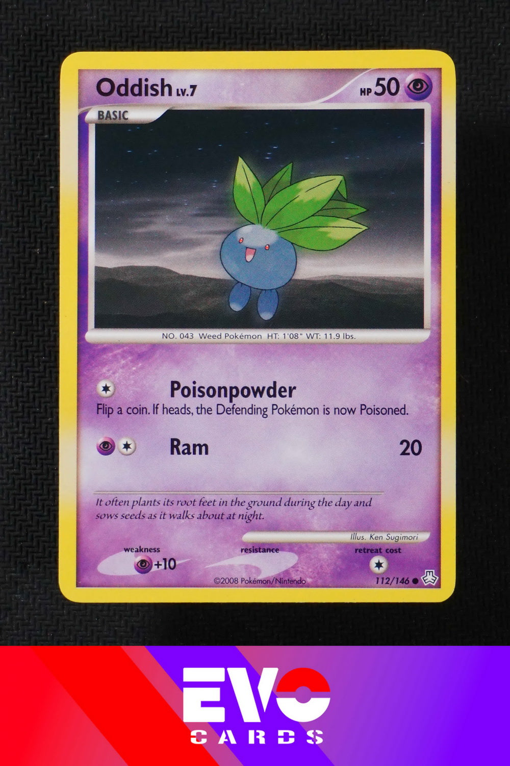 Oddish 112/146 Legends Awakened - Near Mint