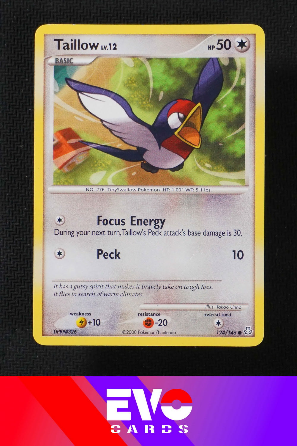 Taillow 124/146 Legends Awakened - Near Mint