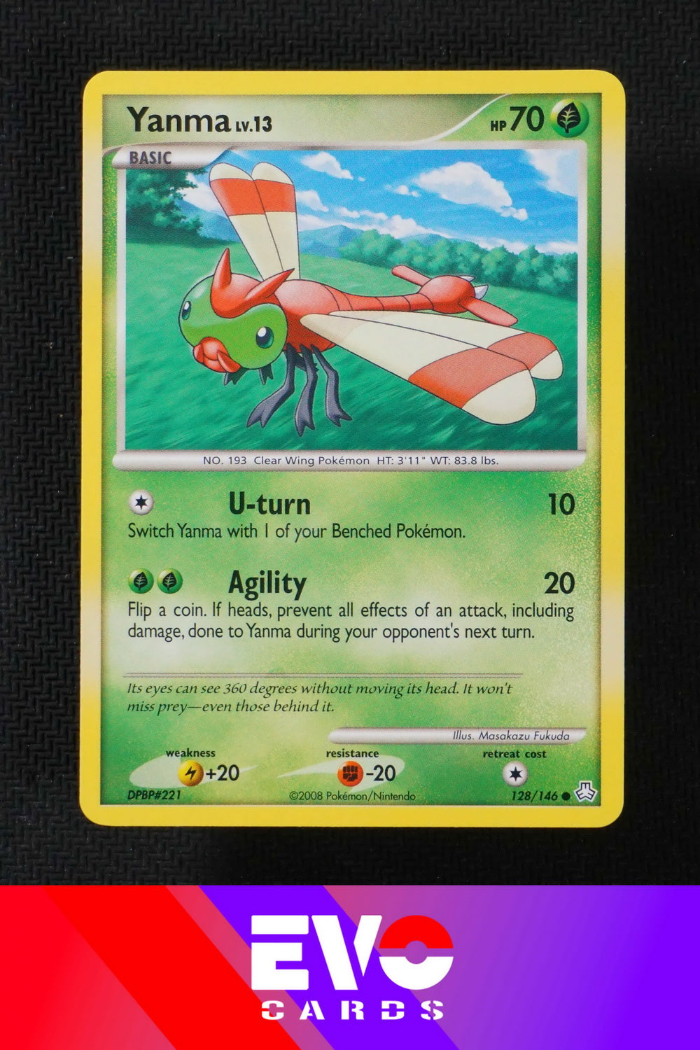 Yanma 128/146 - Legends Awakened - Near Mint
