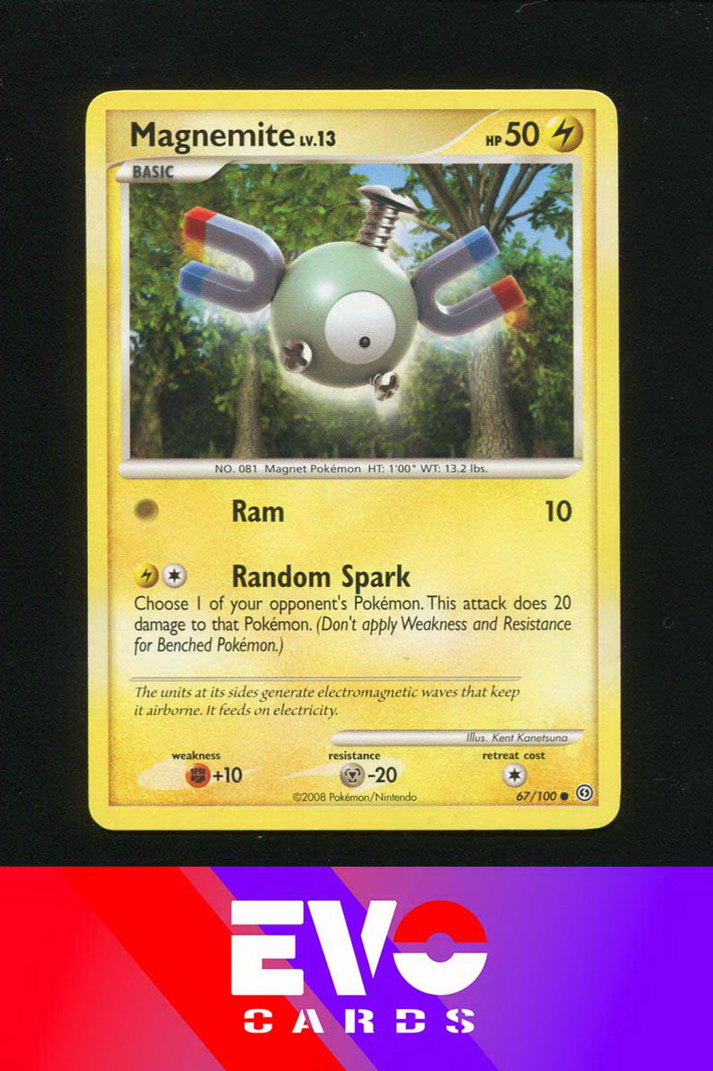 Magnemite 67/100 - Stormfront - Excellent