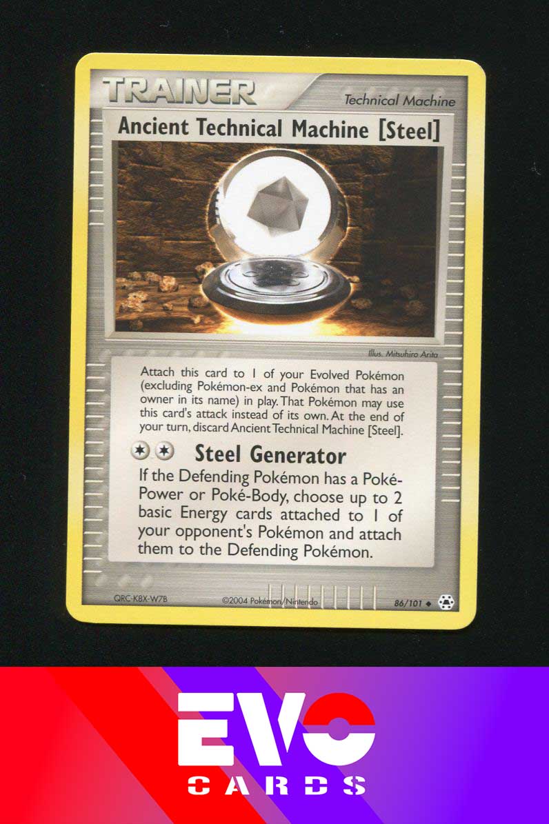 Ancient Technical Machine [Steel] 86/101 - Ex Hidden Legends - Near Mint