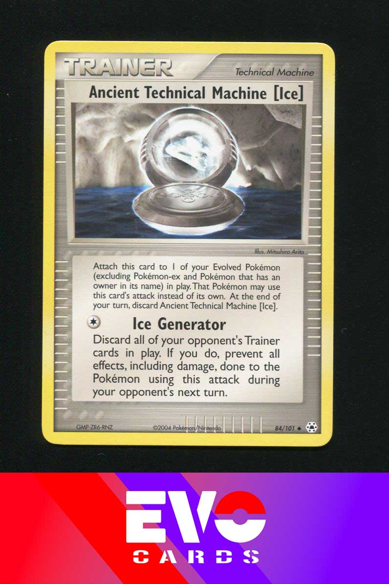 Ancient Technical Machine [Ice] 84/101 - Ex Hidden Legends - Near Mint