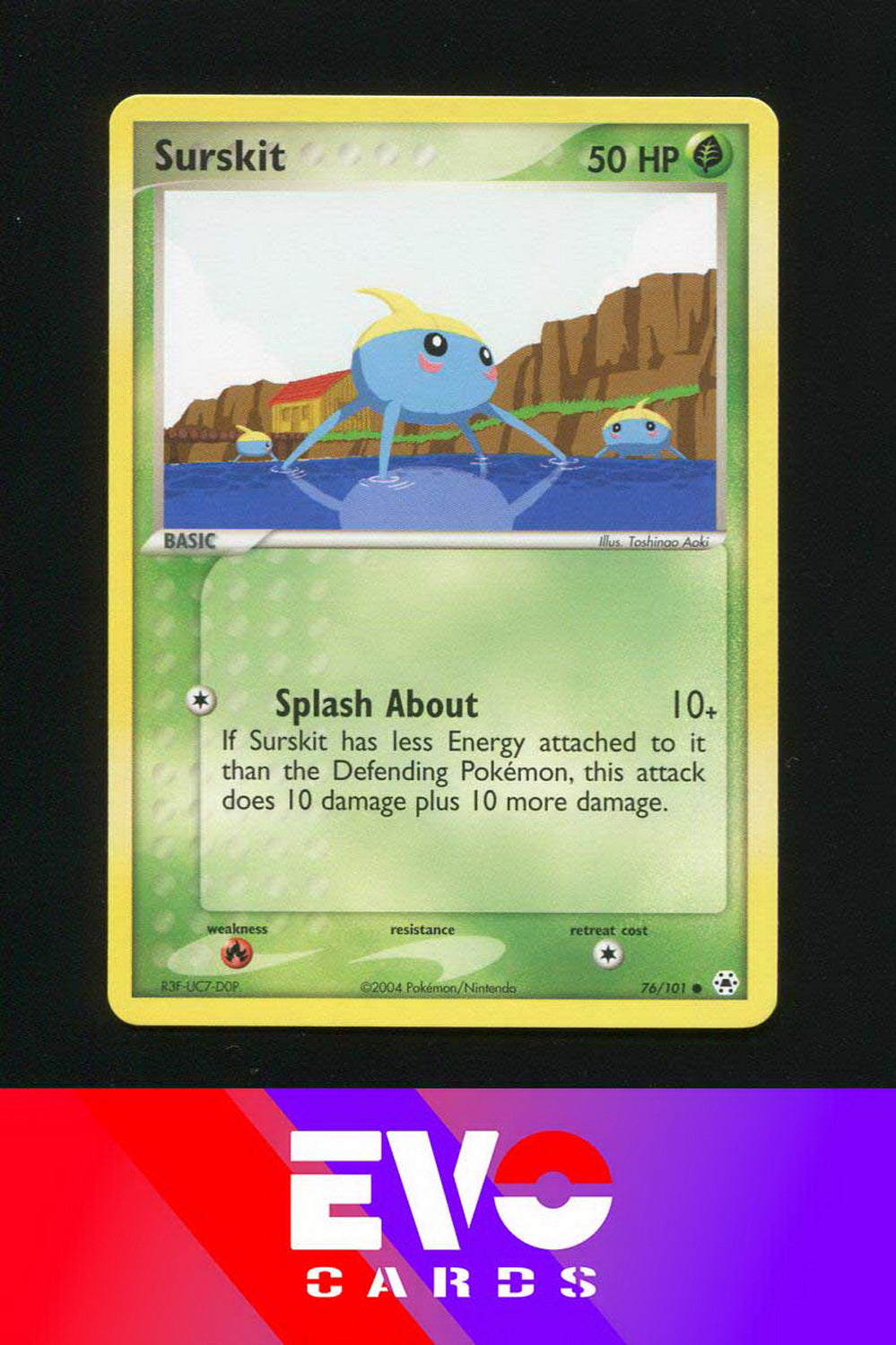 Surskit 76/101 - Ex Hidden Legends - Near Mint