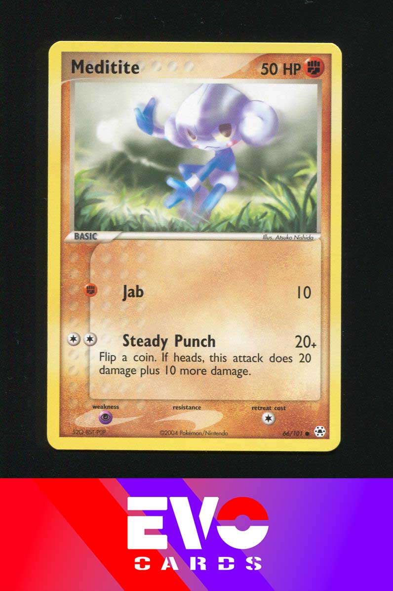 Meditite 66/101 - Ex Hidden Legends - Near Mint