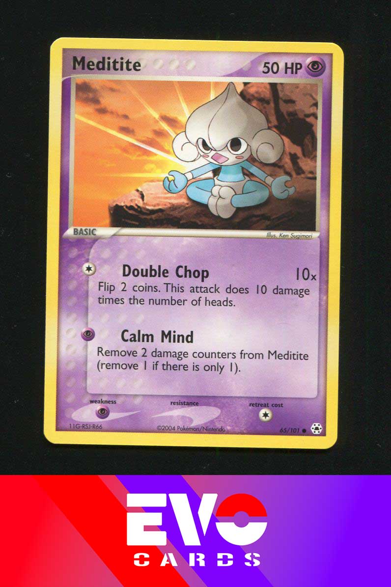 Meditite 65/101 - Ex Hidden Legends - Near Mint