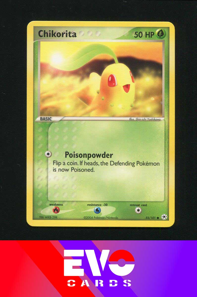Chikorita 55/101 - Ex Hidden Legends - Near Mint