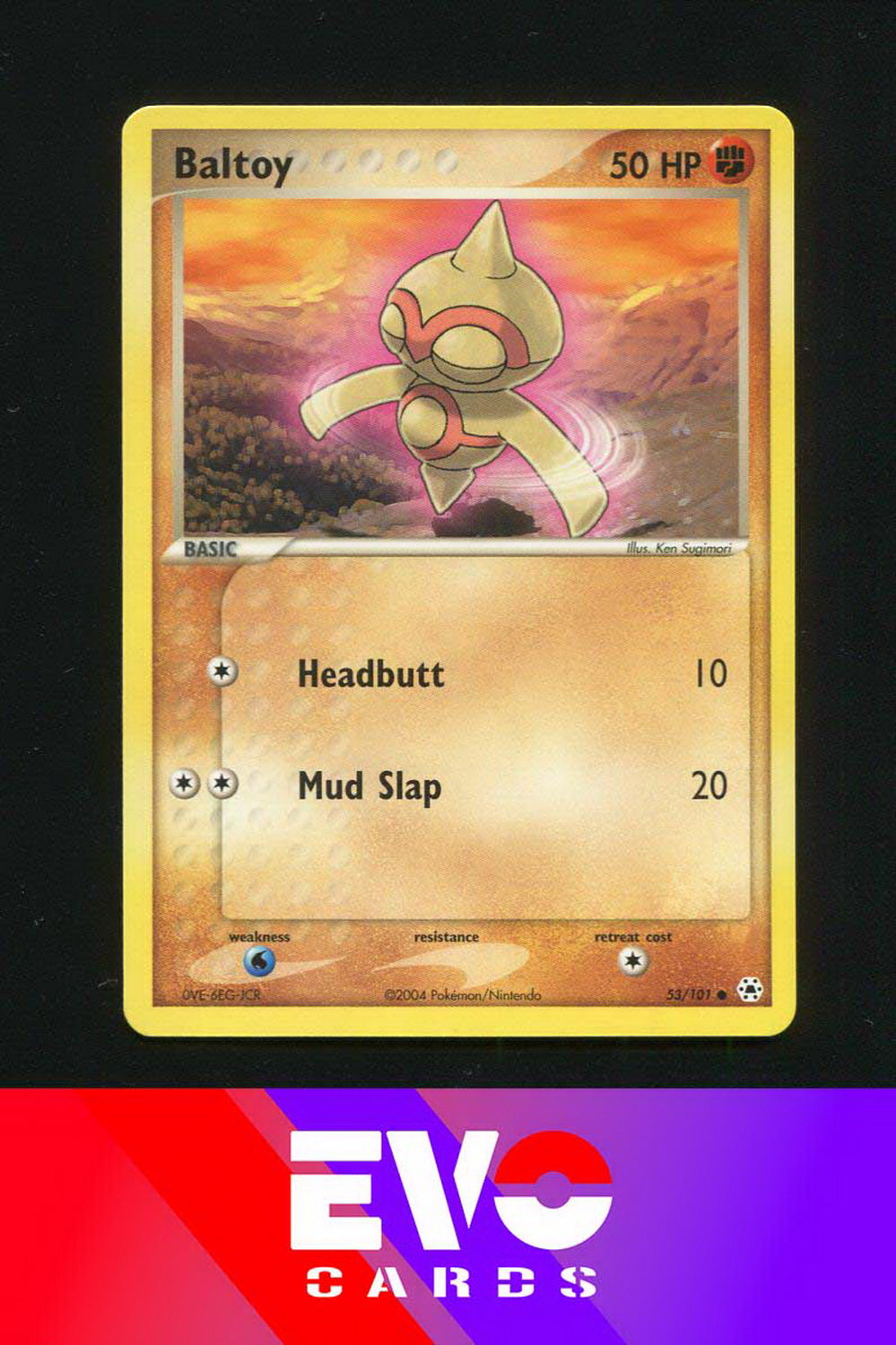 Baltoy 53/101 - Ex Hidden Legends - Near Mint