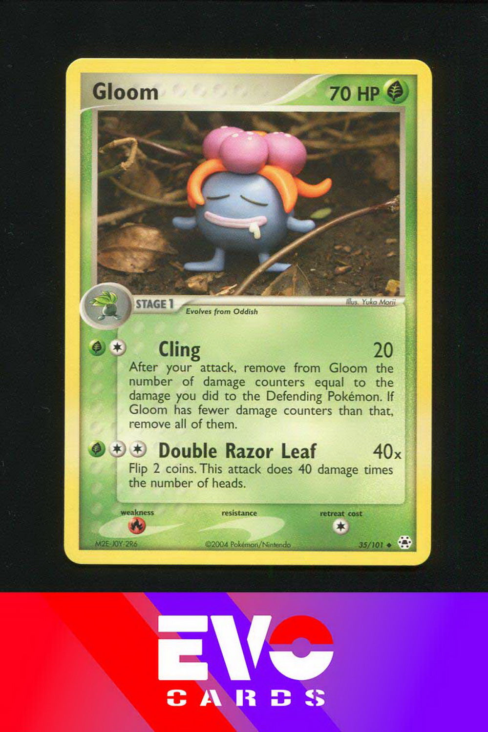 Gloom 35/101 - Ex Hidden Legends - Near Mint