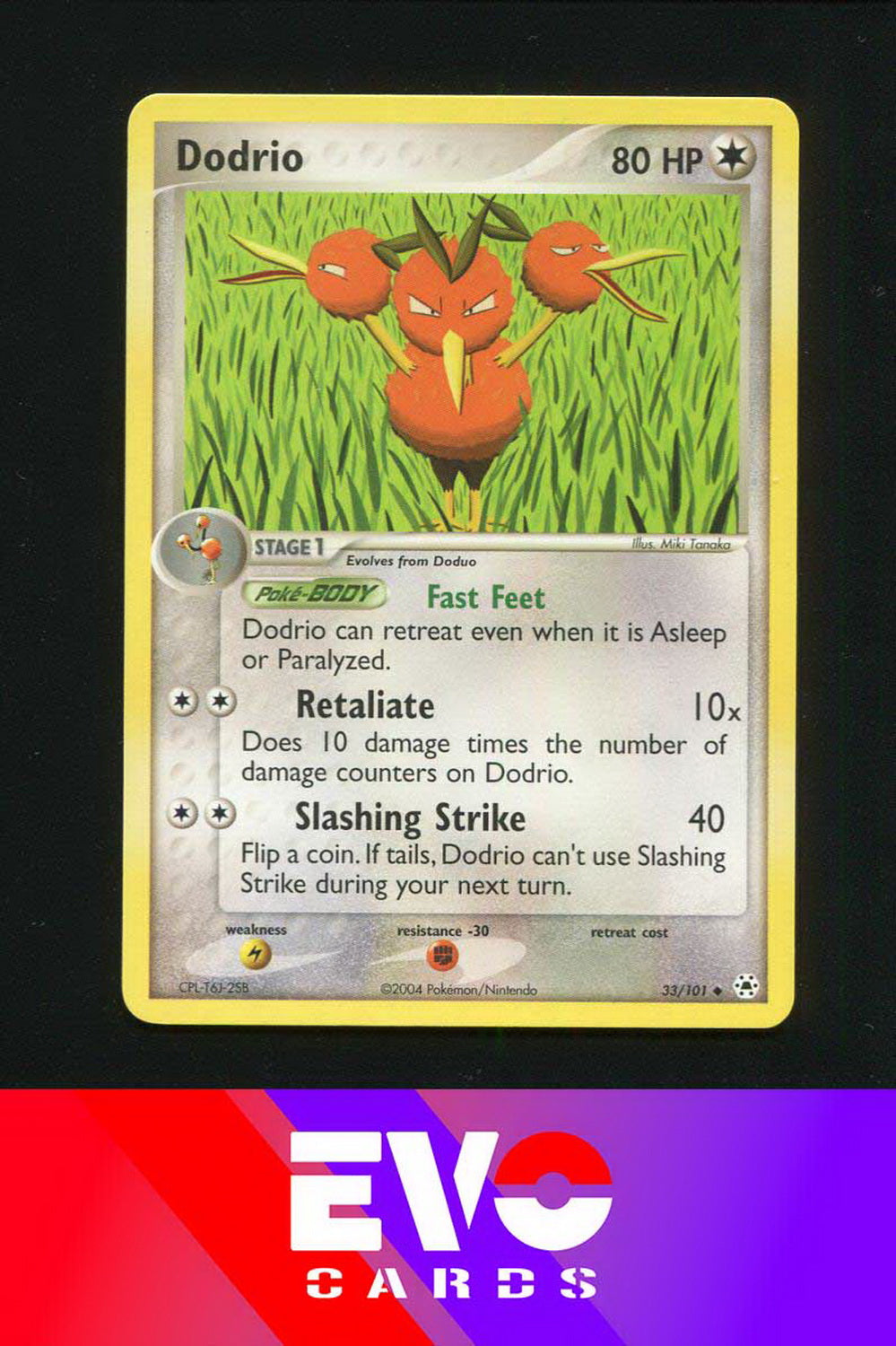 Dodrio 33/101 - Ex Hidden Legends - Near Mint
