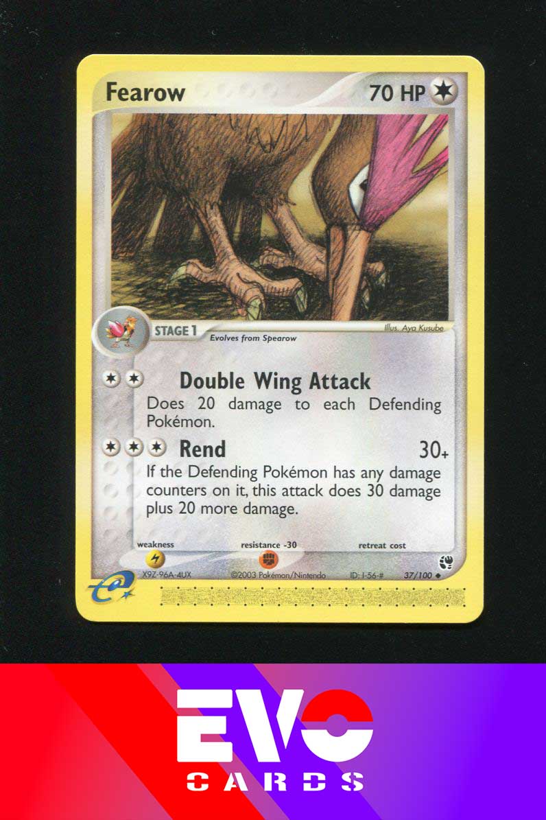 Fearow 37/100 - ex Sandstorm - Near Mint