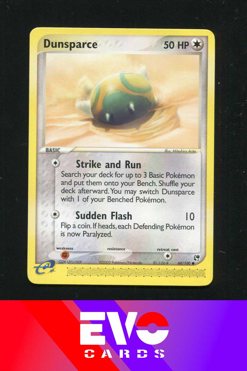 Dunsparce 60/100 - ex Sandstorm - Near Mint