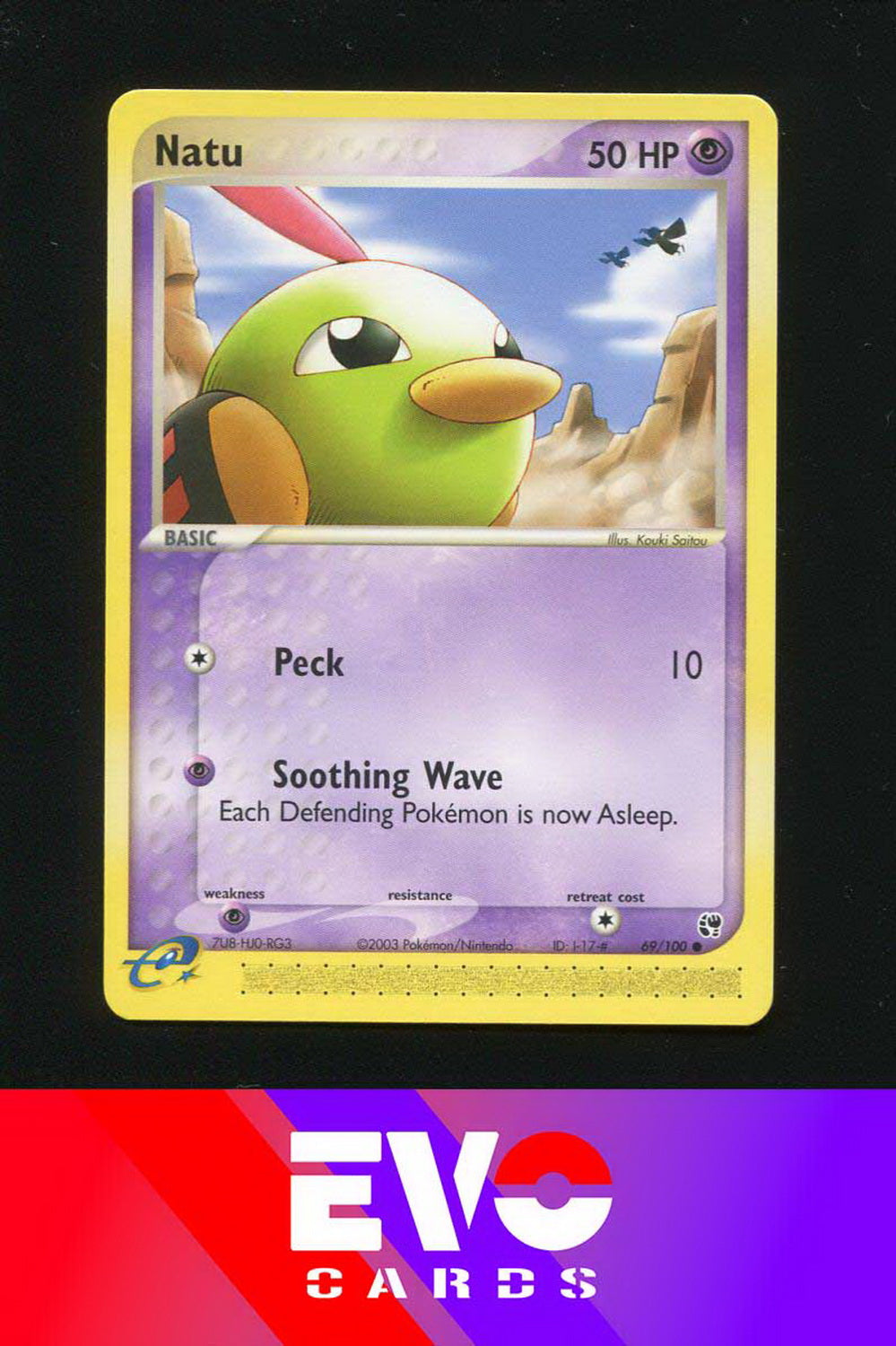 Natu 69/100 - ex Sandstorm - Near Mint