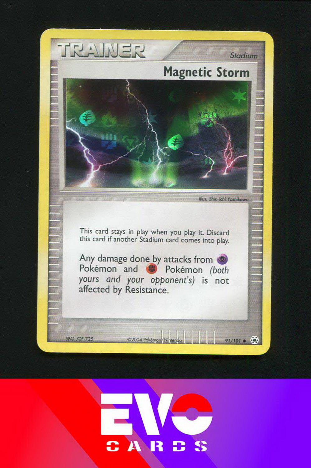 Magnetic Storm 91/101 - ex Hidden Legends - Reverse Holo - Excellent