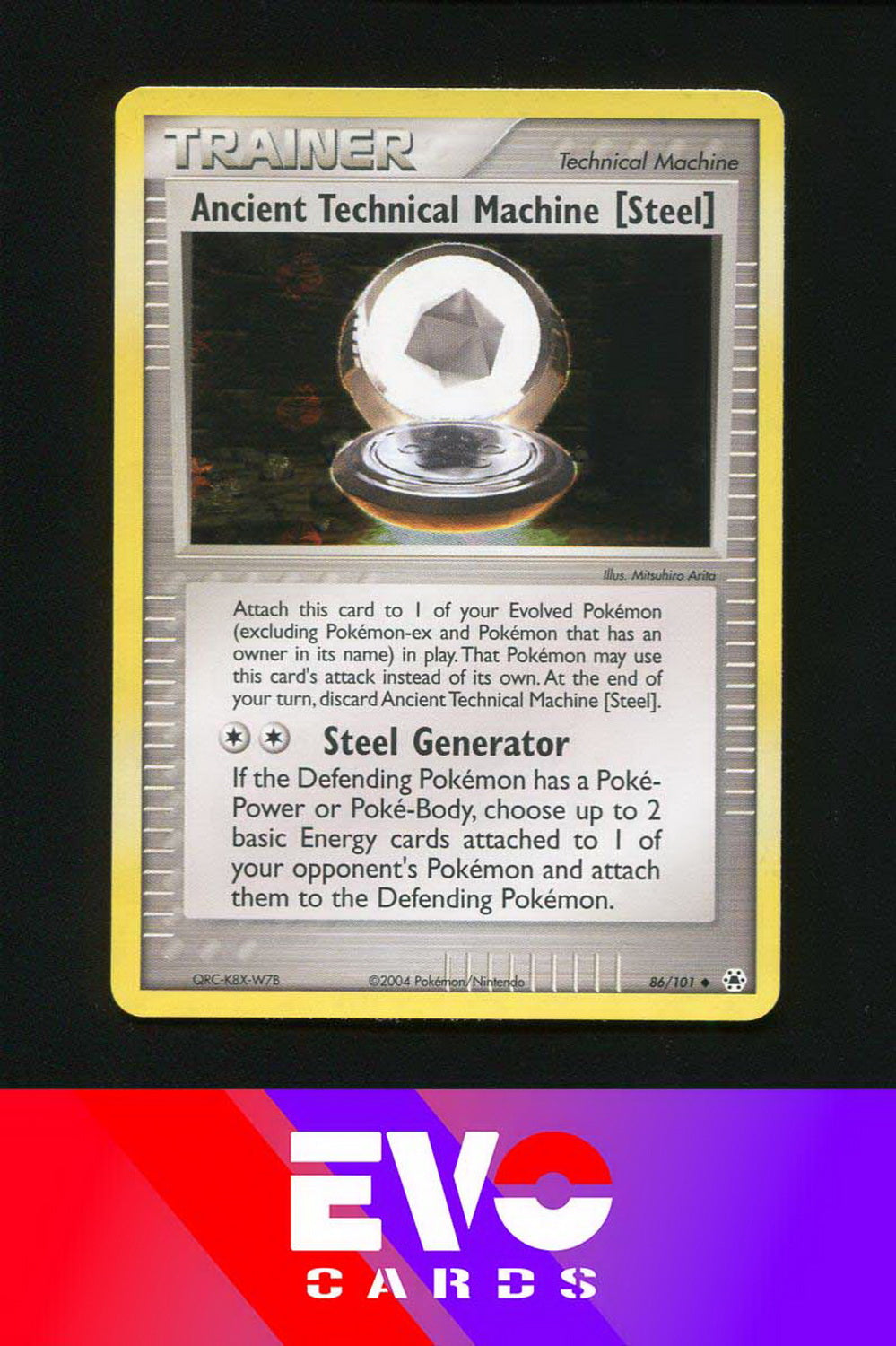 Ancient Technical Machine [Steel] 86/101 - ex Hidden Legends - Reverse Holo - Near Mint