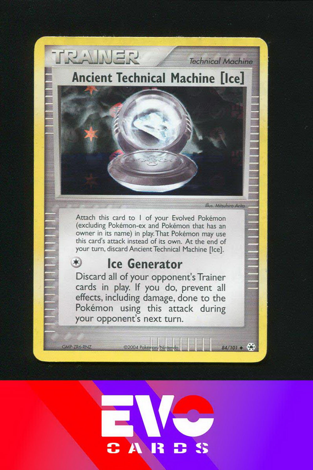 Ancient Technical Machine [Ice] 84/101 - ex Hidden Legends - Reverse Holo - Near Mint