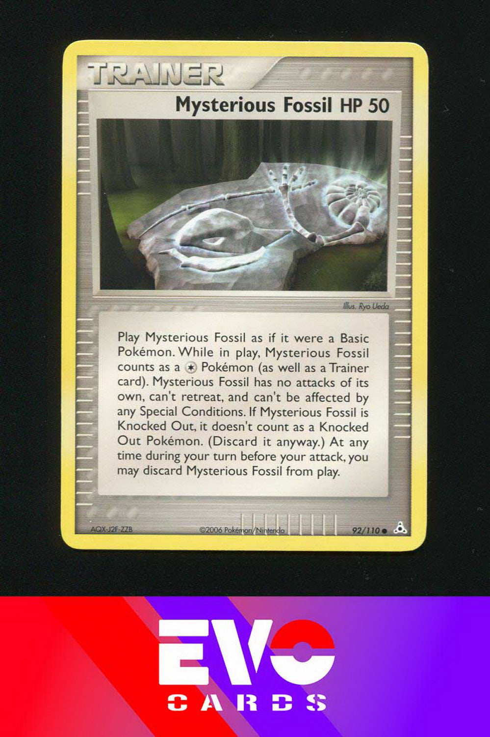 Mysterious Fossil HP 50 93/110 - ex Holon Phantoms - Near Mint