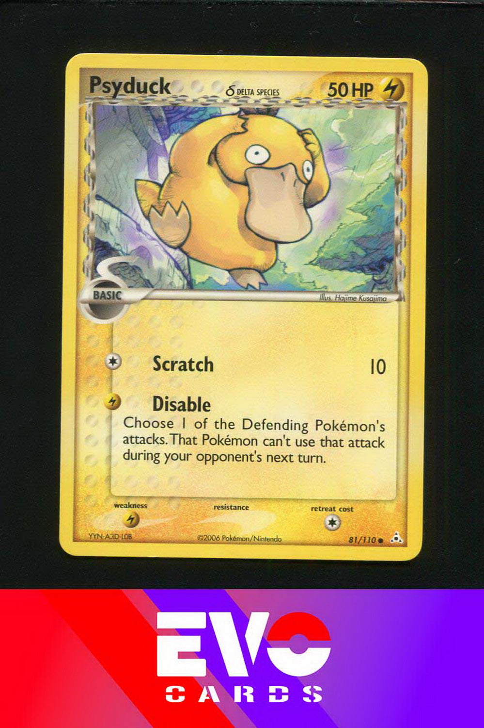 Psyduck 81/110 - ex Holon Phantoms - Near Mint