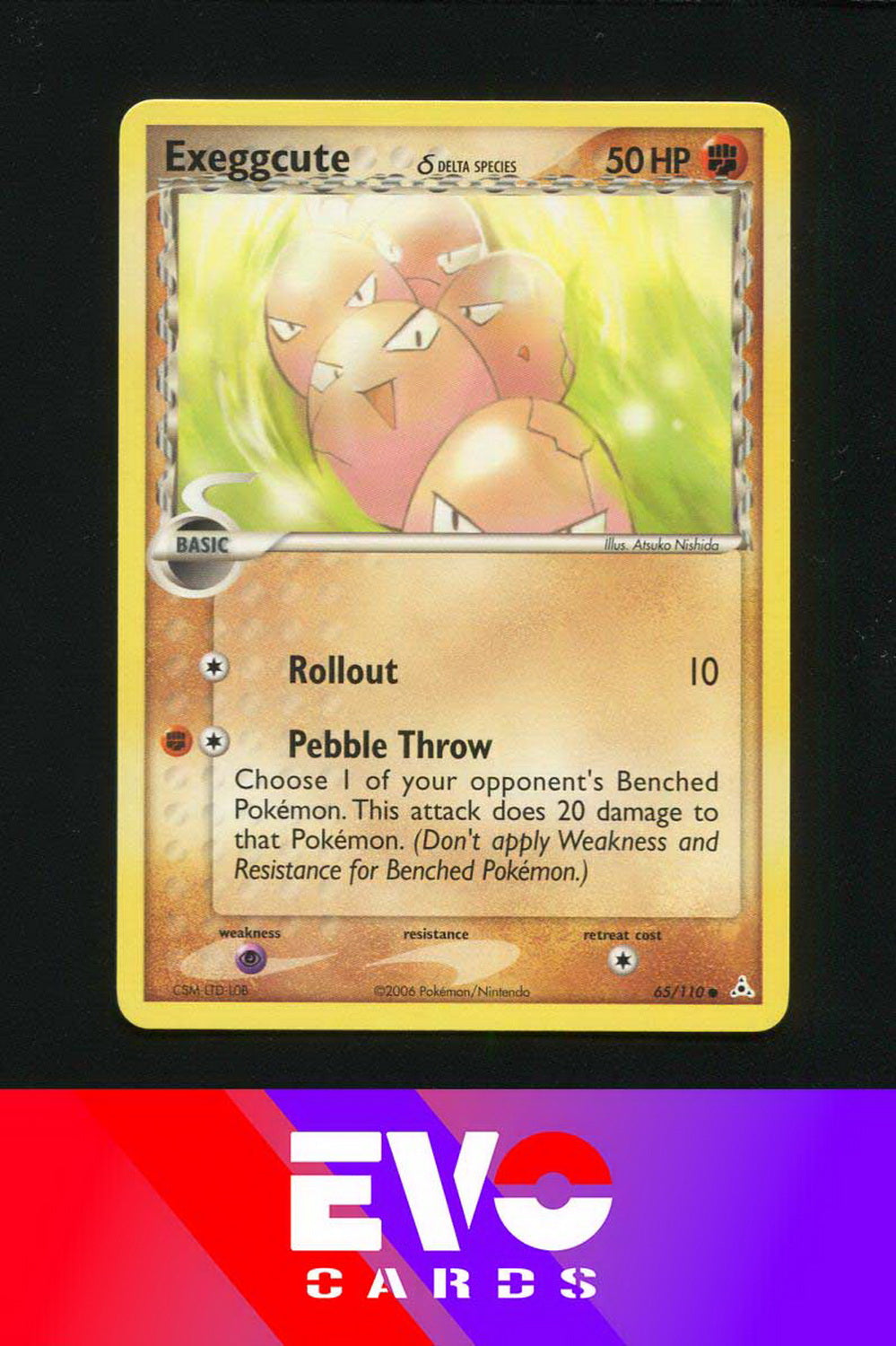 Exeggcute 65/110 - ex Holon Phantoms - Near Mint