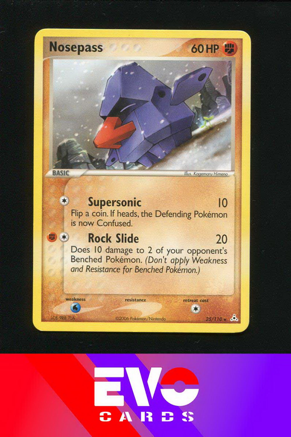 Nosepass 25/110 - ex Holon Phantoms - Near Mint