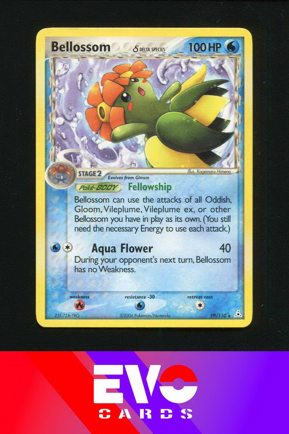 Bellossom 19/110 - ex Holon Phantoms - Near Mint