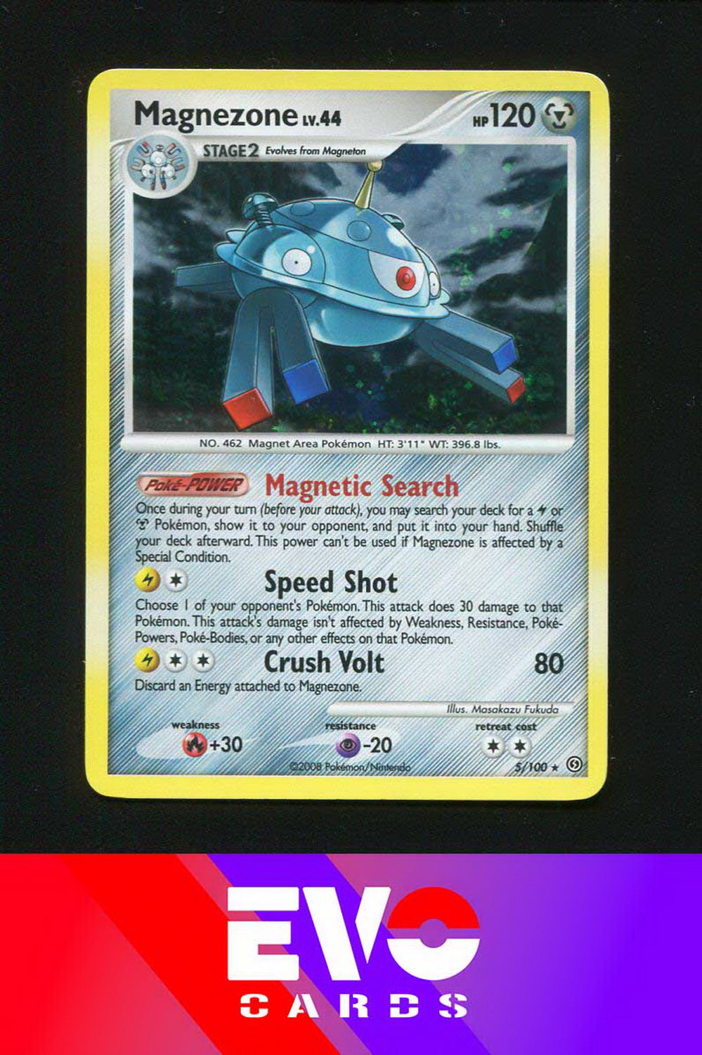 Magnezone 5/100 - Stormfront - Holo - Excellent