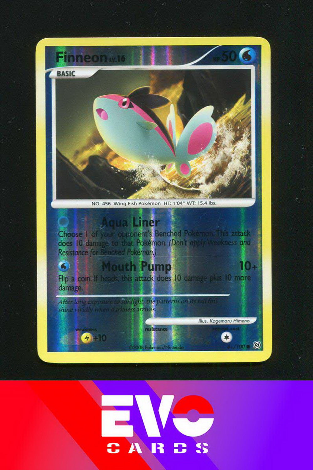 Finneon 61/100 - Stormfront - Reverse Holo - Excellent